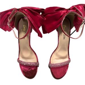 Chase + Chloe Women's Satin Heels